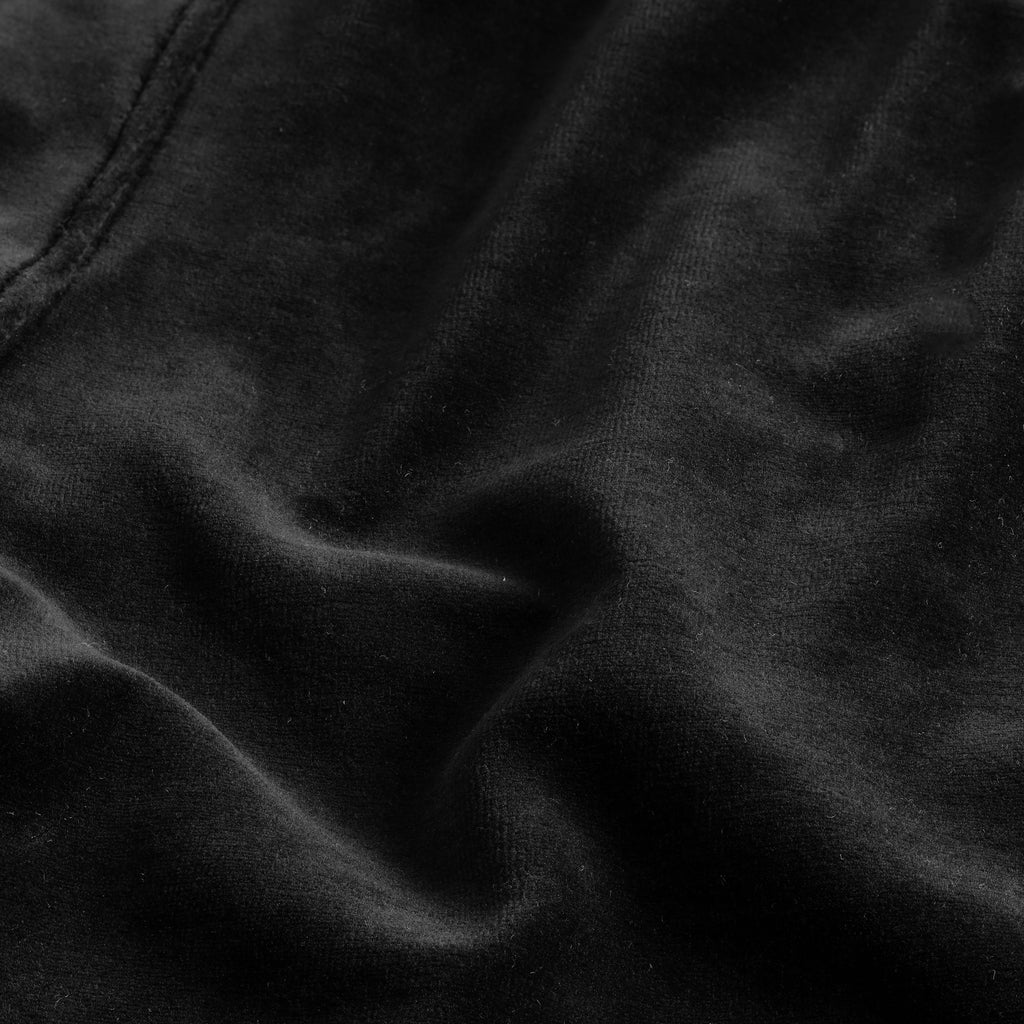 Black Terry Shorts-1