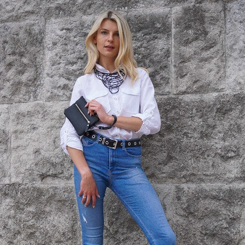 Kale Statement Circular Necklace-2