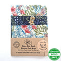 *Set of 3 Handmade Beeswax Wraps | Botanical-0