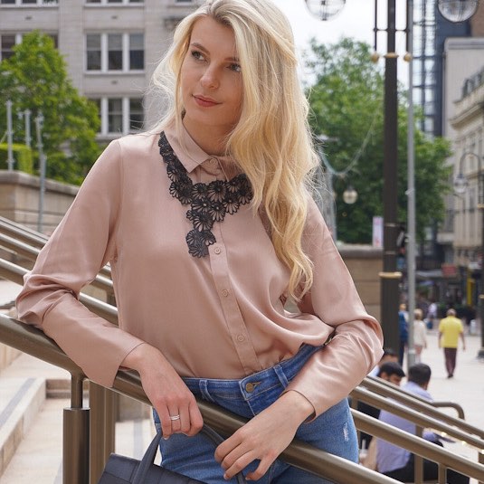 Daisy Statement Inner Tube Necklace