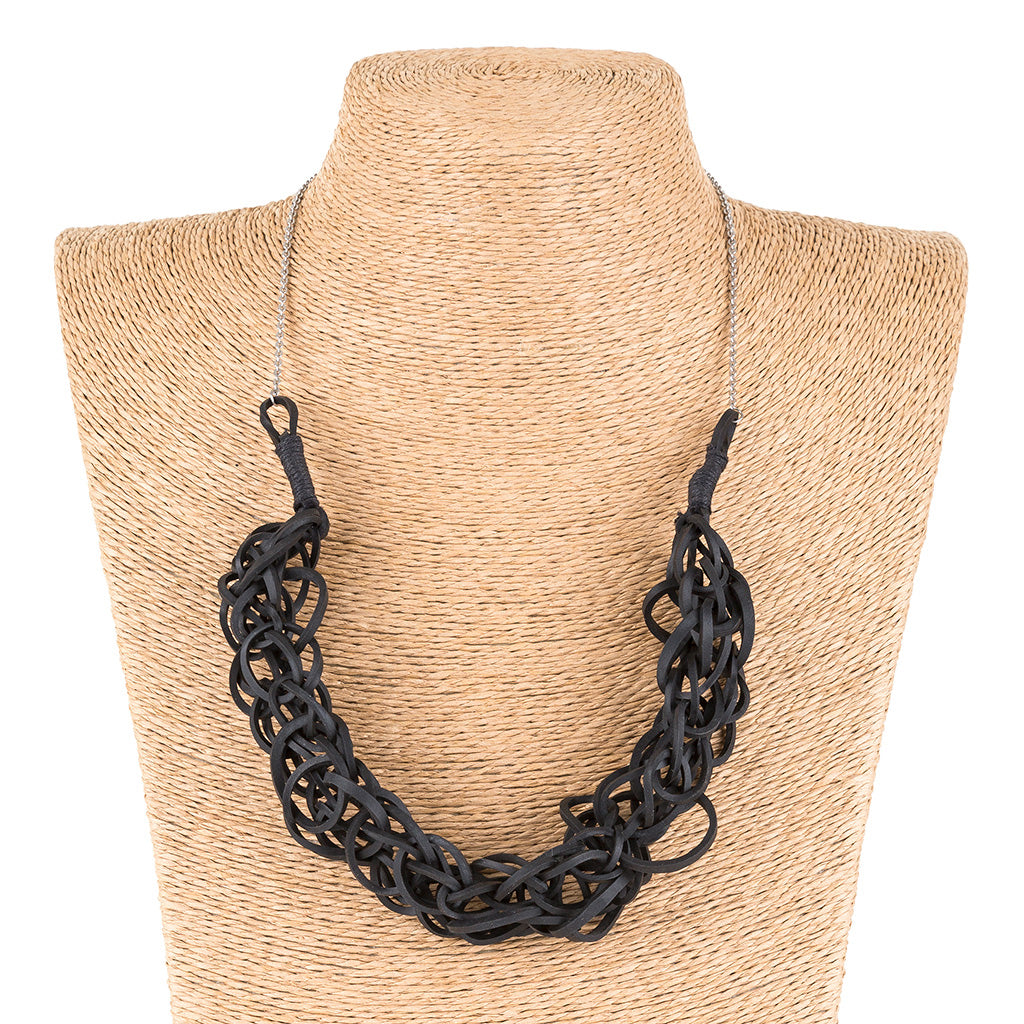 Bundle Recycled Rubber Necklace-1
