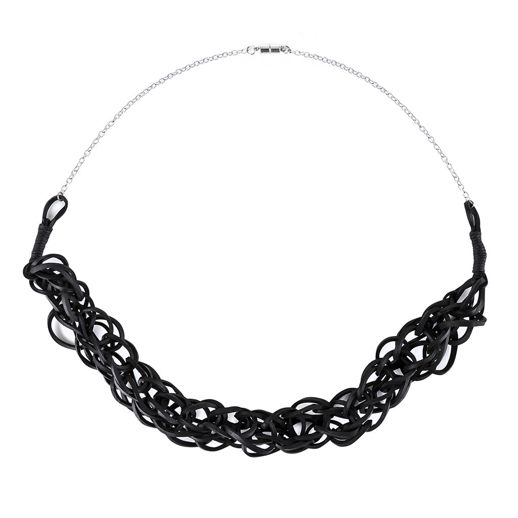 Bundle Recycled Rubber Necklace-2
