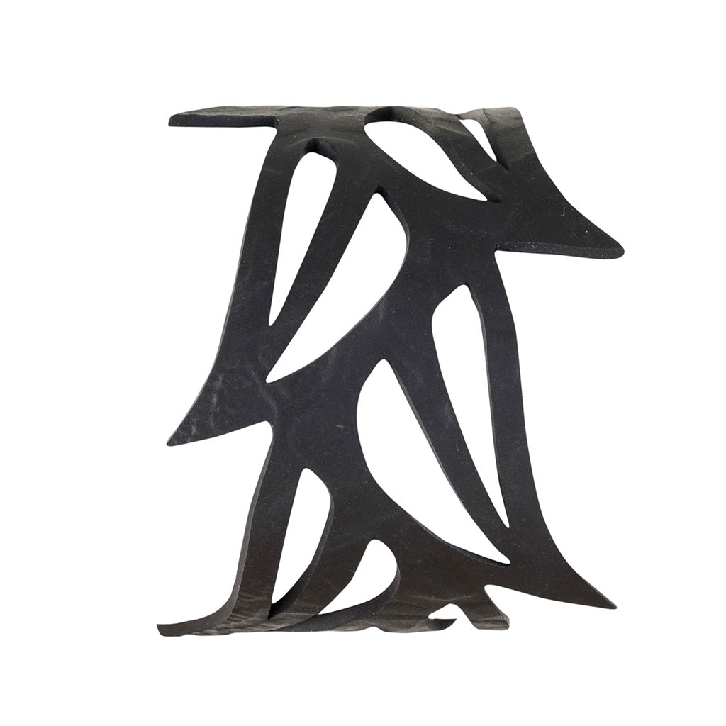 Black Tulip Rubber Bracelet-4