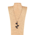 Handmade Ginkgo Leaf Pendant Necklace-1