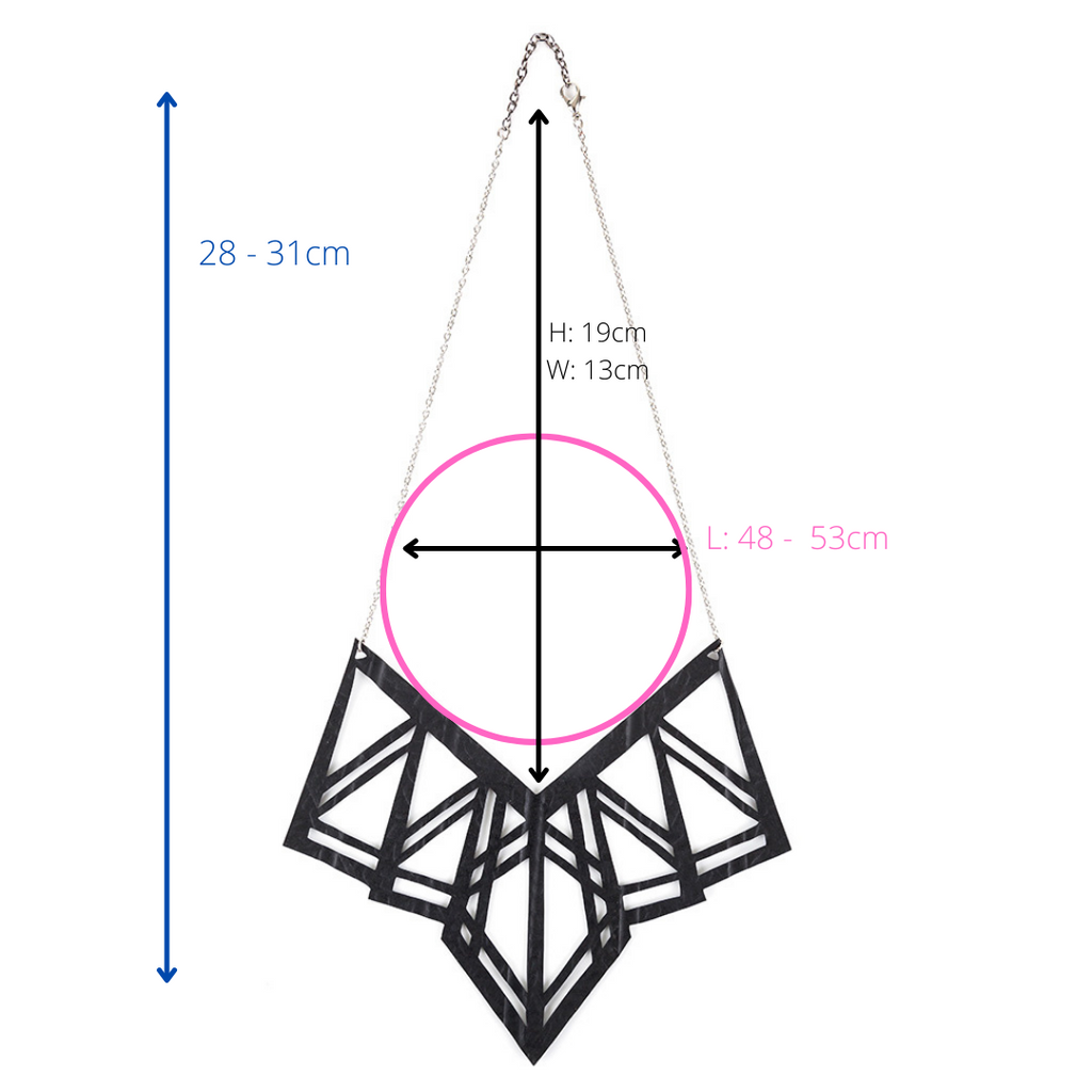 Kite Inner Tube Necklace-3