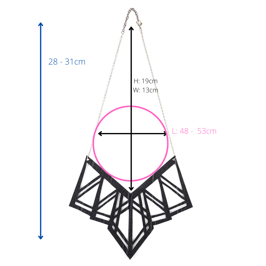 Kite Inner Tube Necklace-3
