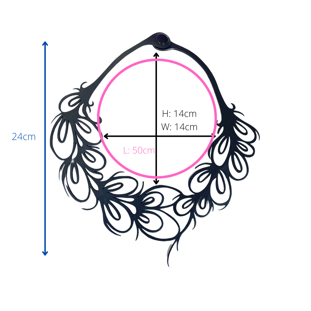 Phoenix Exquisite Inner Tube Necklace-3