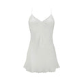 100% Pure Silk Camisole Top in White-0