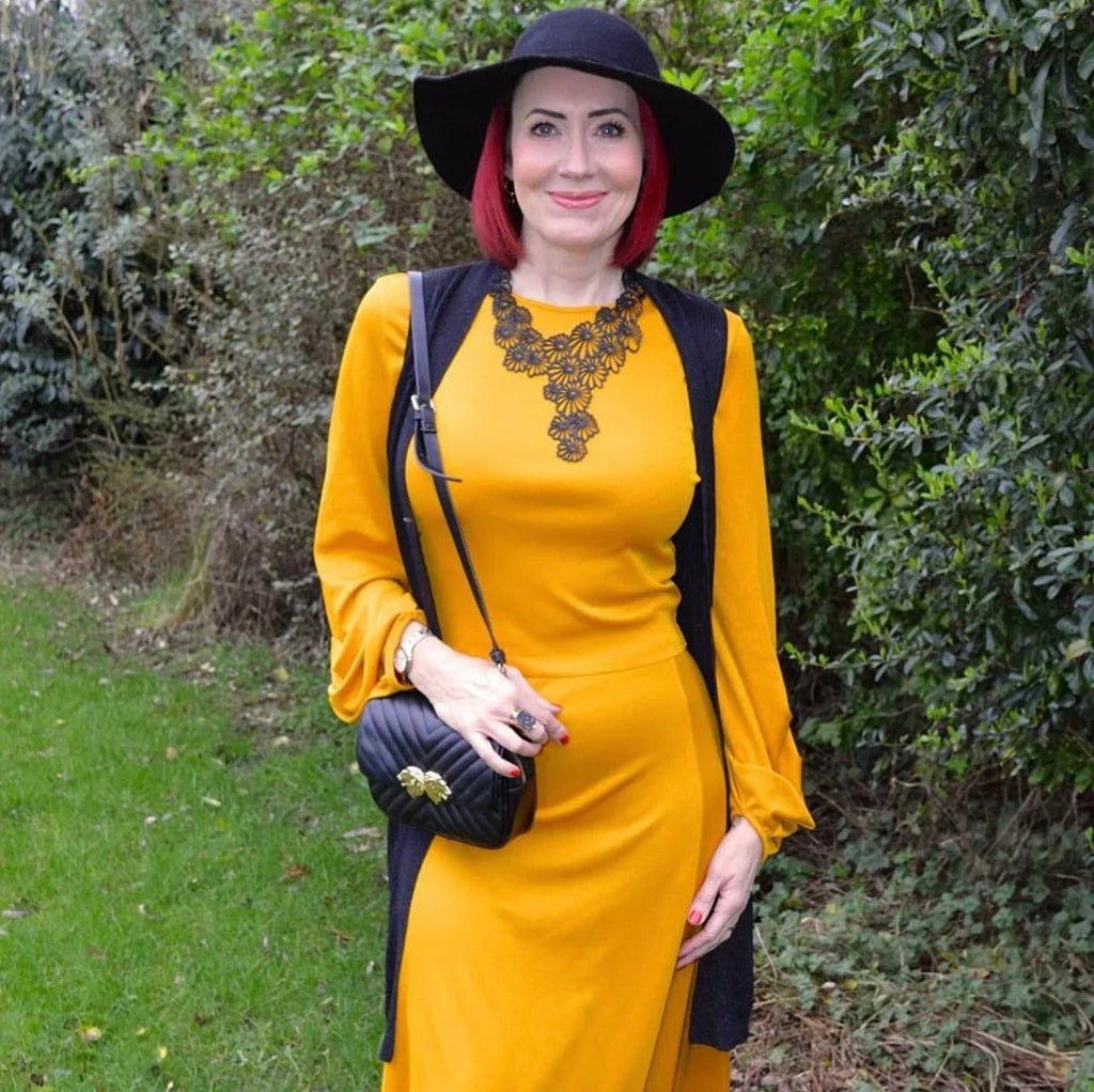 Daisy Statement Inner Tube Necklace
