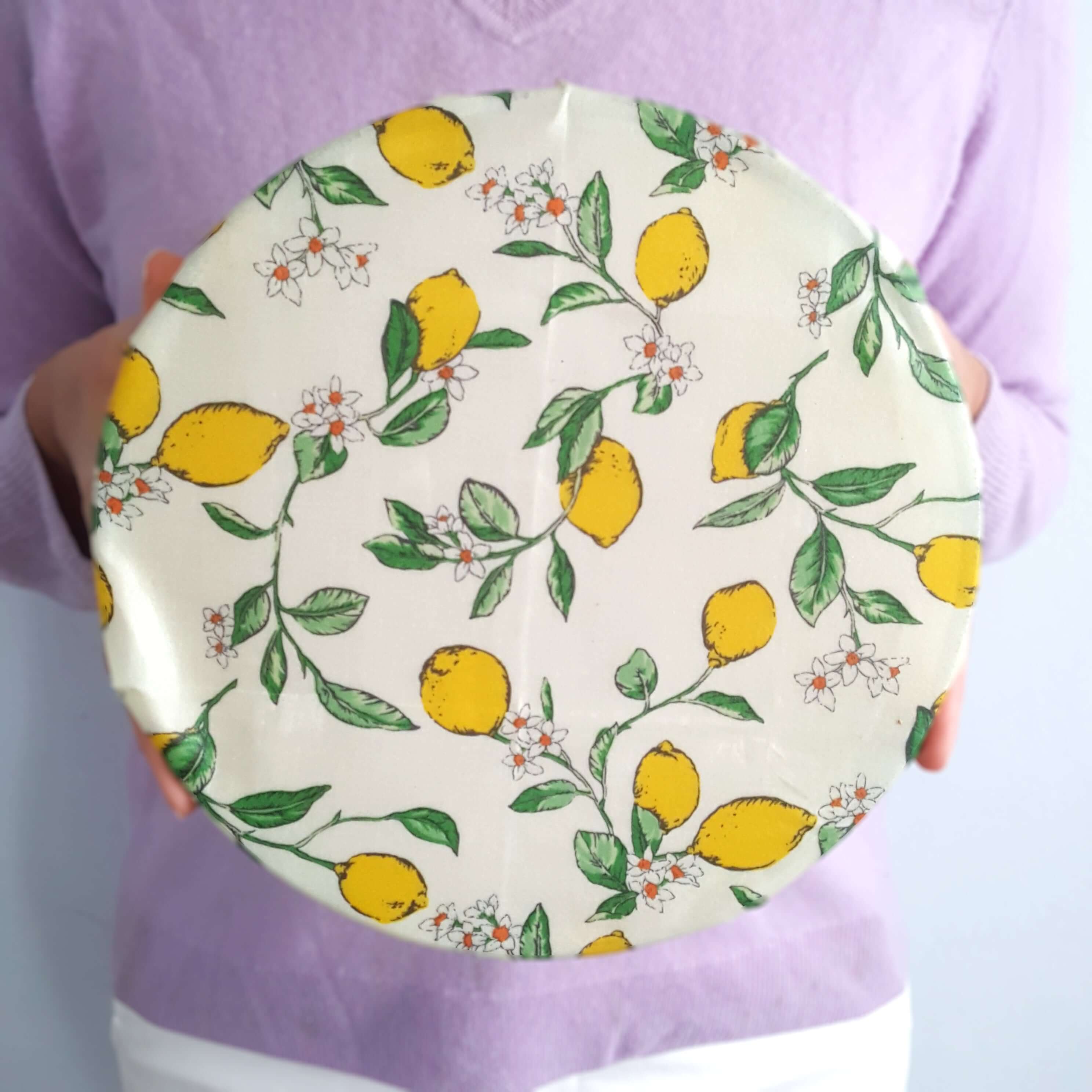 *Set of 2 Large Handmade Beeswax Wraps | Italian Kitchen-3