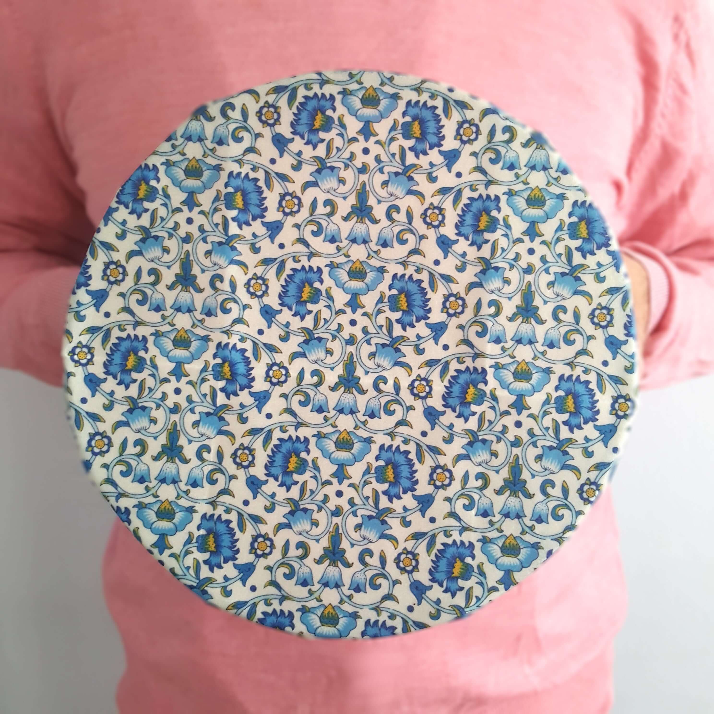 *Made with Liberty Fabric Set of 3 Handmade Beeswax Wraps-2