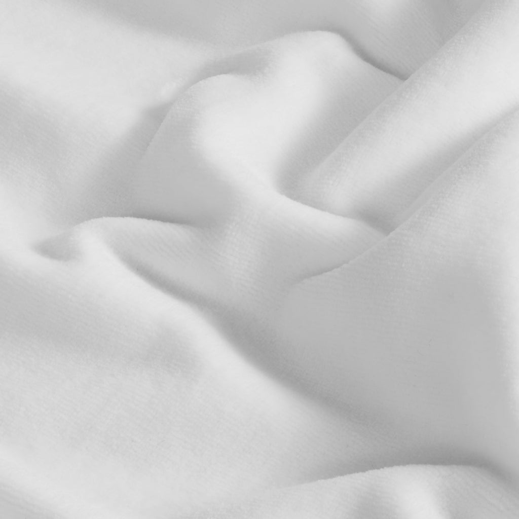 White Terry Polo Shirt-1