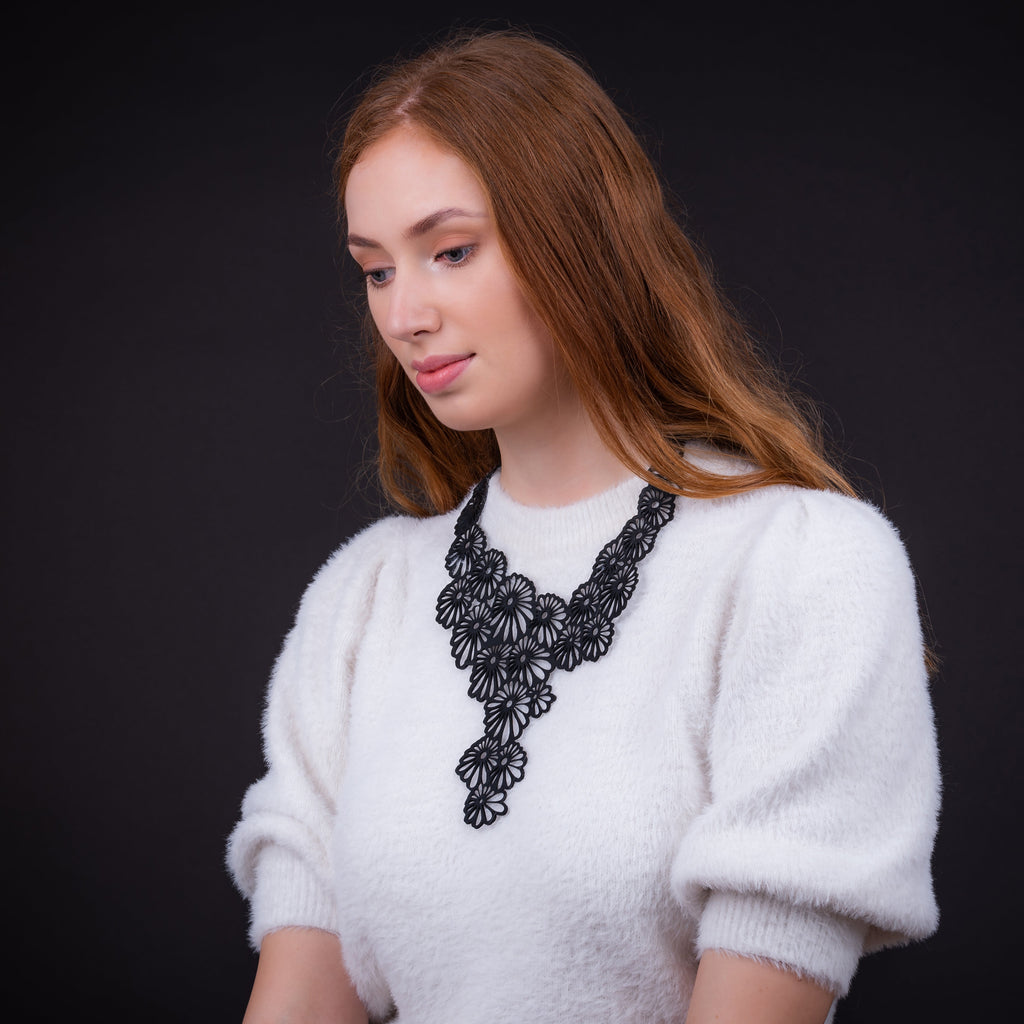 Daisy Statement Inner Tube Necklace