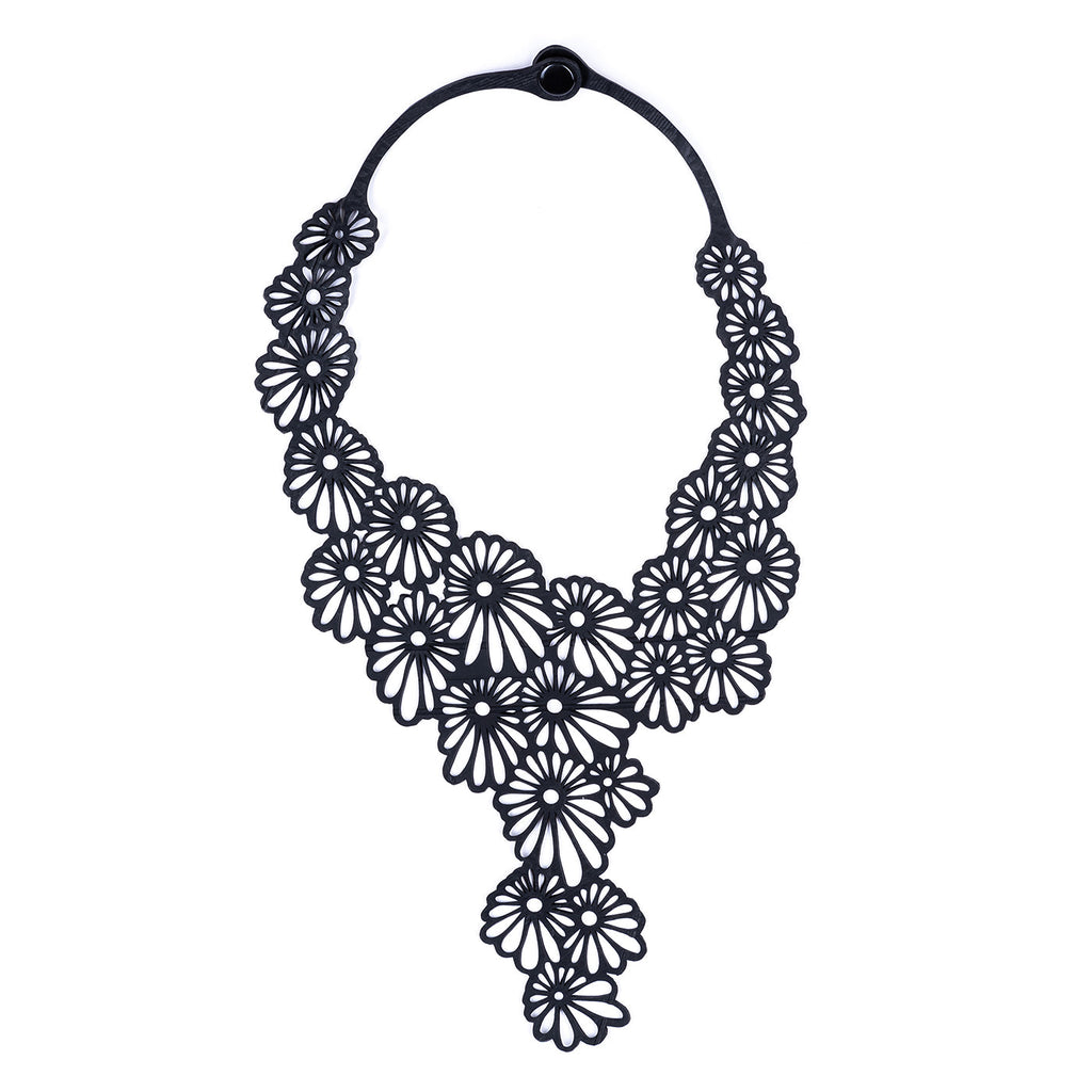 Daisy Statement Inner Tube Necklace