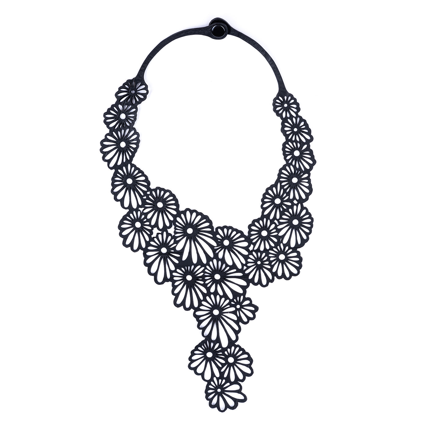 Daisy Statement Inner Tube Necklace