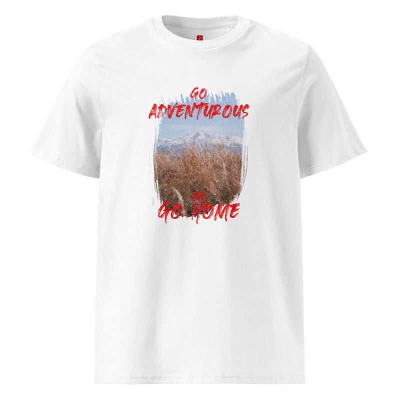 Go Adventurous or Go Home - Organic Cotton T-Shirt – Mountain Design-3