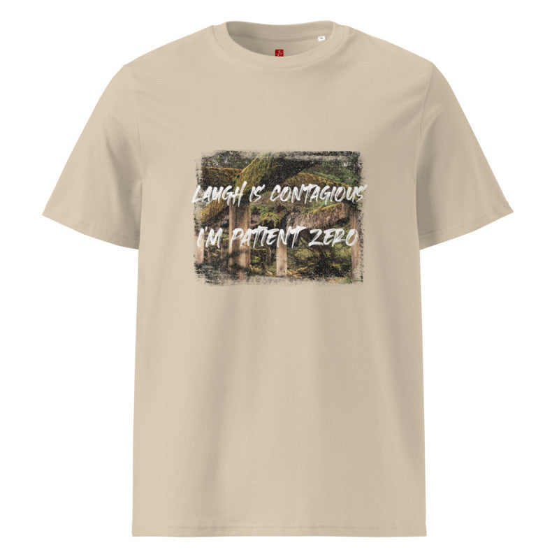 Laugh Is Contagious - Organic Cotton T-Shirt – Forest Humor Design-2