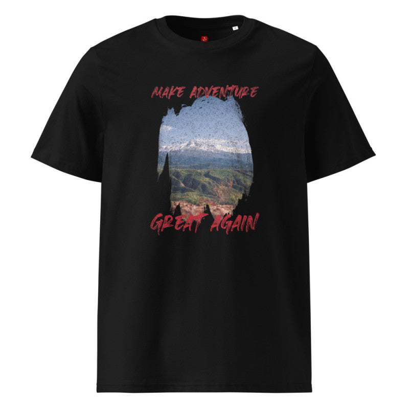 Make Adventure Great Again - Organic Cotton T-Shirt – Mountain Design-0