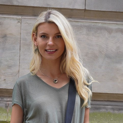 Conture Recycled Wood Silver Necklace (6 Colours available)-3