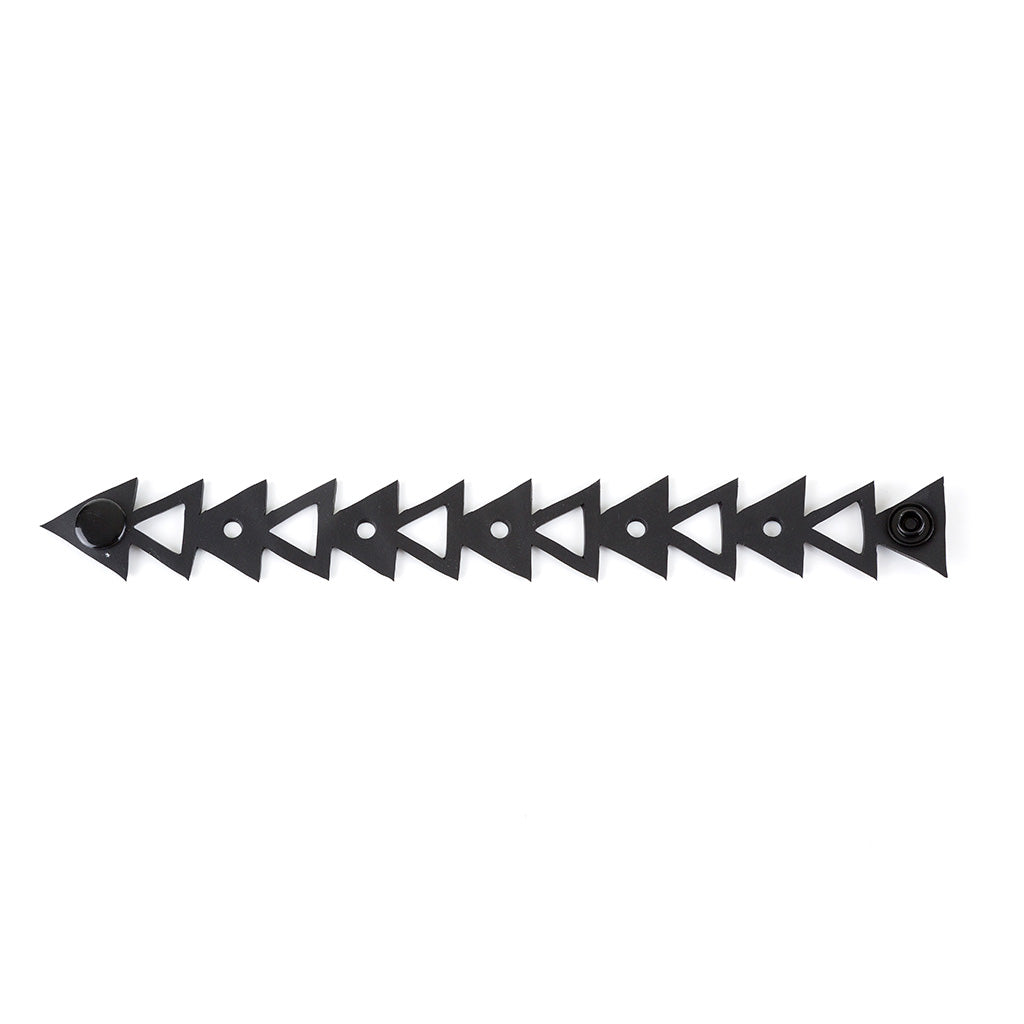 Arrow Upcycled Rubber Friendship Bracelet