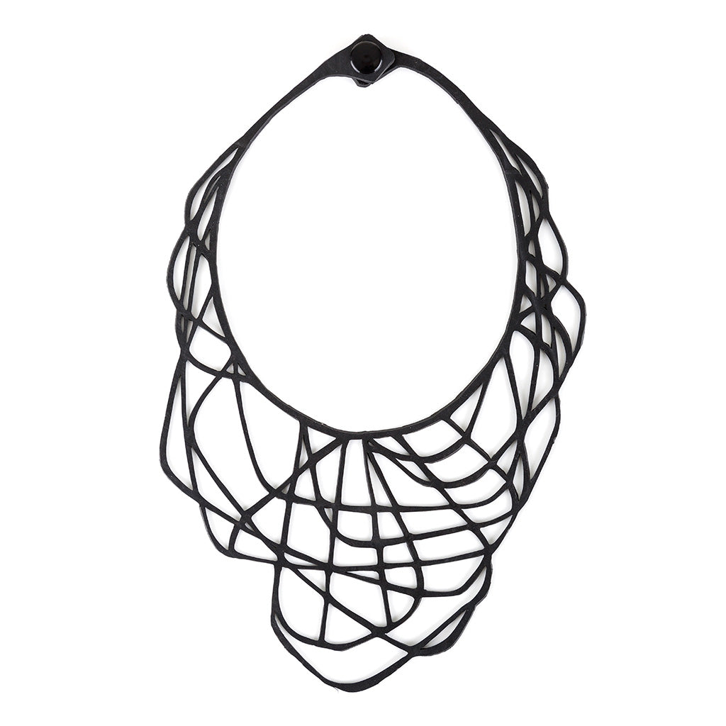 Paguro Upcycle Elegant Upcycled Orion Rubber Necklace-4