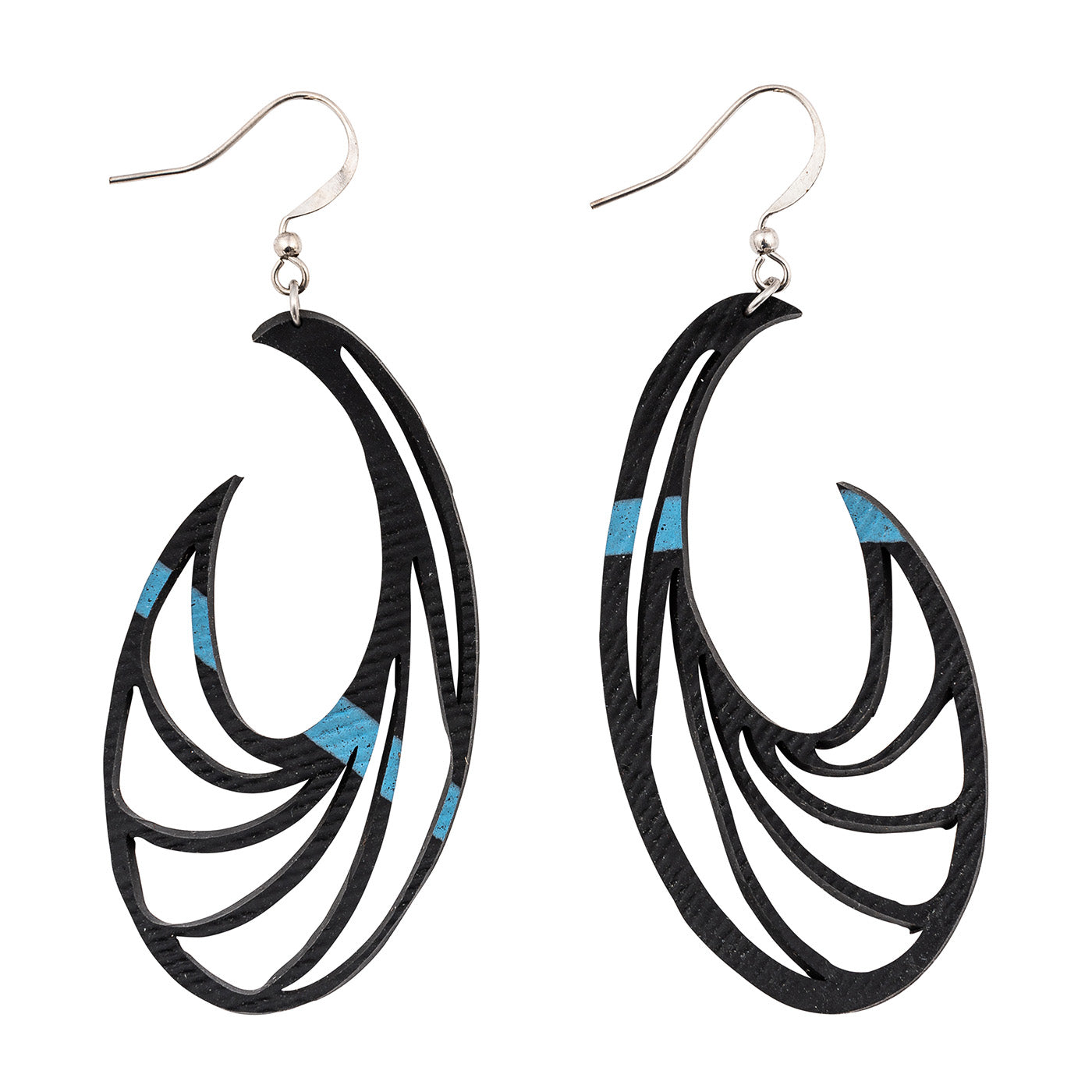 Ram Statement Inner Tube Earrings-2