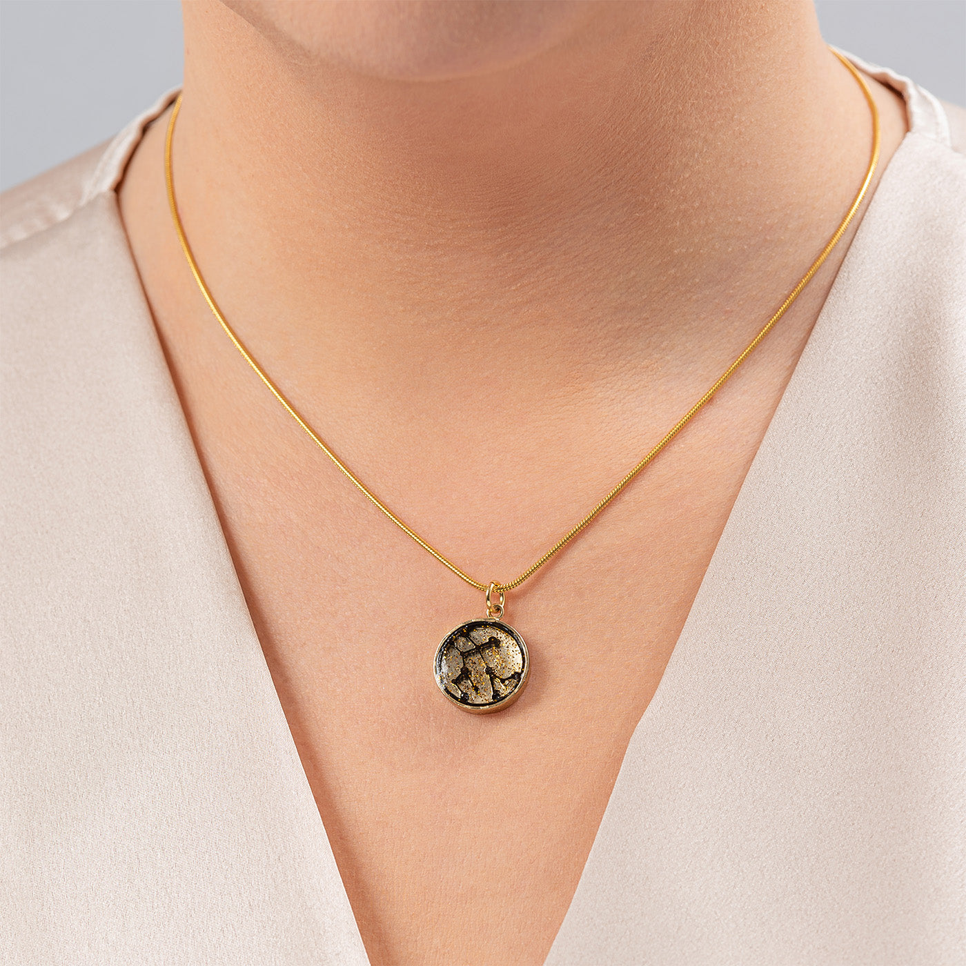 Taurus Zodiac Sign Sustainable Necklace-0