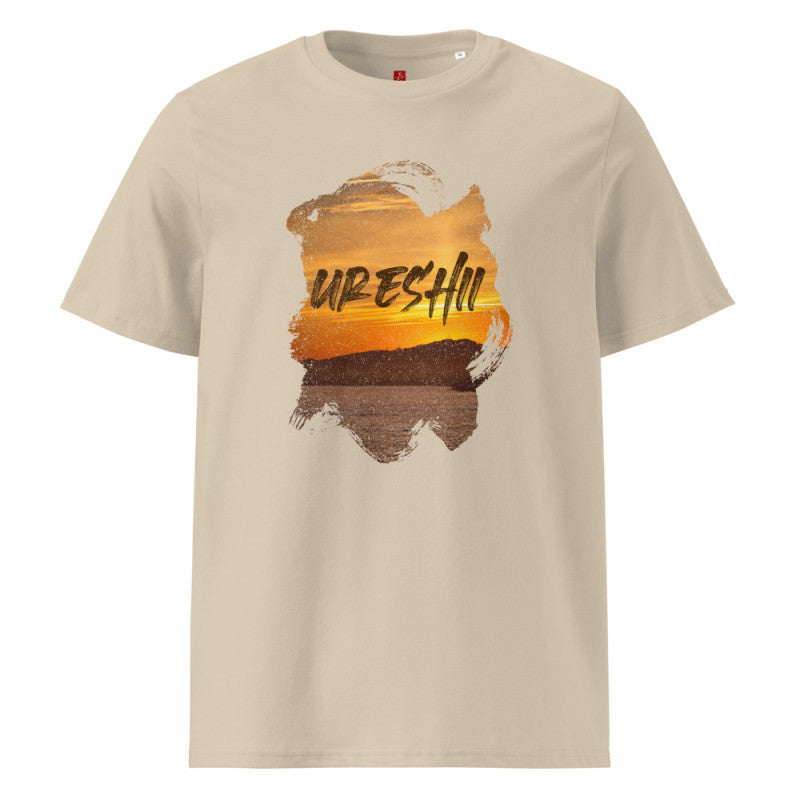 Ureshii Sunset Bliss - Organic Cotton T-Shirt – Japanese Happiness Design-2