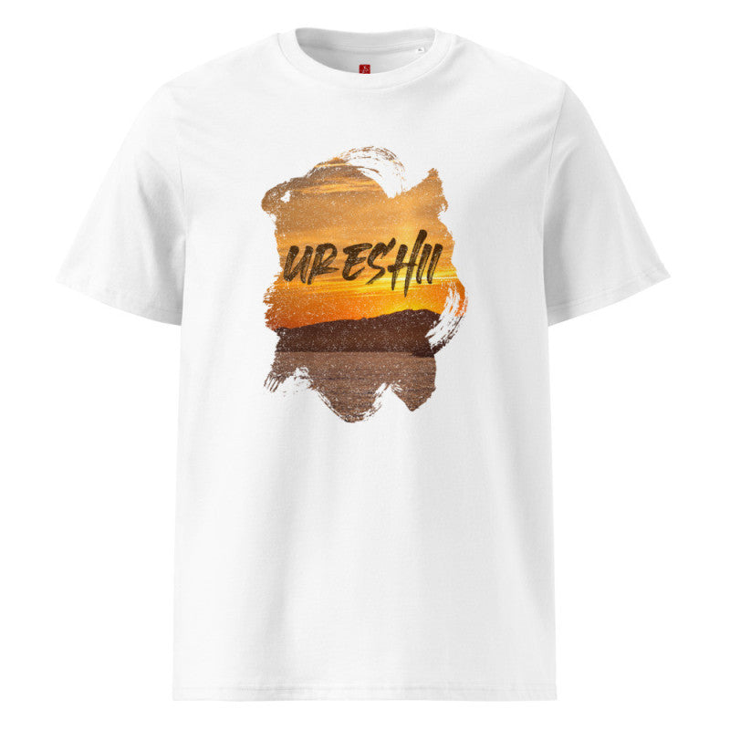 Ureshii Sunset Bliss - Organic Cotton T-Shirt – Japanese Happiness Design-3