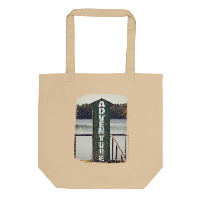 Vintage Adventure Organic Tote Bag-1